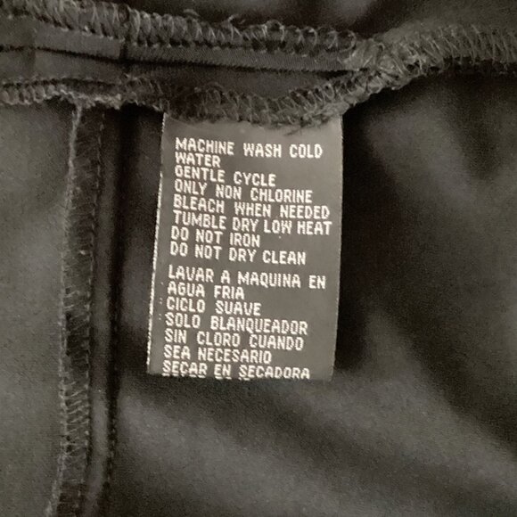 Vintage Jones New York Black Wrap Dress Midi length - Picture 6 of 6